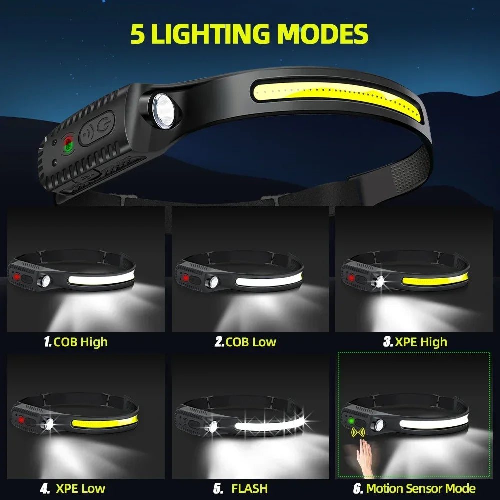 BrightBeam Hands-Free Headlamp